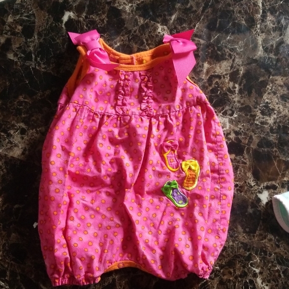 Flip Flop Romper - Picture 1 of 3